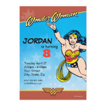 DC Comics | Wonder Woman Birthday Invitation