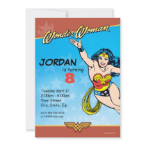 DC Comics | Wonder Woman Birthday Invitation