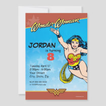 DC Comics | Wonder Woman Birthday Invitation