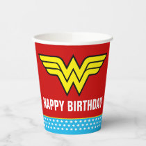 DC Comics | Wonder Woman Birthday Paper Cups
