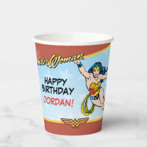 DC Comics | Wonder Woman Birthday Paper Cups