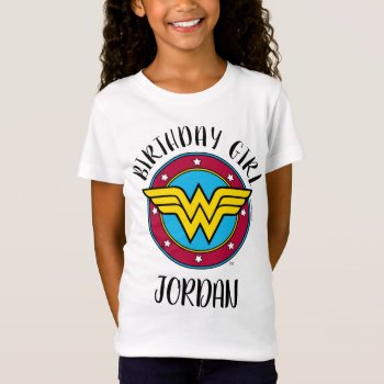 Dc Comics | Wonder Woman Birthday T-shirt by wonderwoman at Zazzle