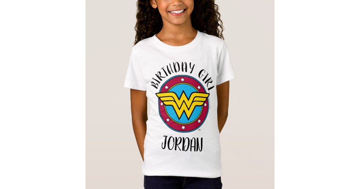 wonder woman birthday shirt