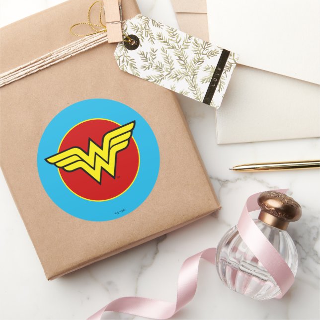 Wonder Woman Geburtstagskarte Von Wee Blue Coo – Strichmännchen-Design, 17,5 X 12,5 Cm, Mit Persönlicher Nachricht
