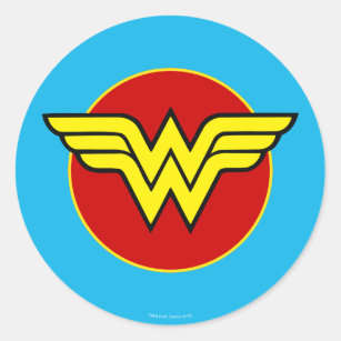 Warner Bros Wonder Woman Logo Aufkleber Sticker