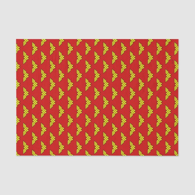 DC Comics | Wonder Woman Logo | Happy Birthday Tissue Paper (Front)