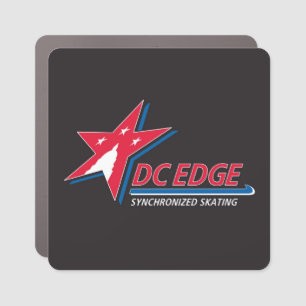 DC EDGE Car Magnet - Square
