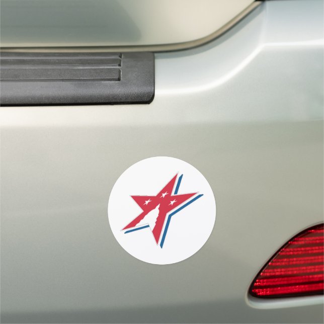 DC EDGE Car Magnet - Star Only (In Situ)