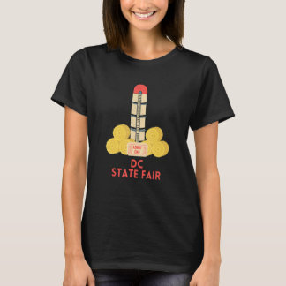 Dc Farm Boy State Fair Ticket County Fair Haybales T-Shirt