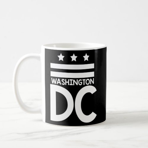 Dc Flag _ Washington Dc Coffee Mug