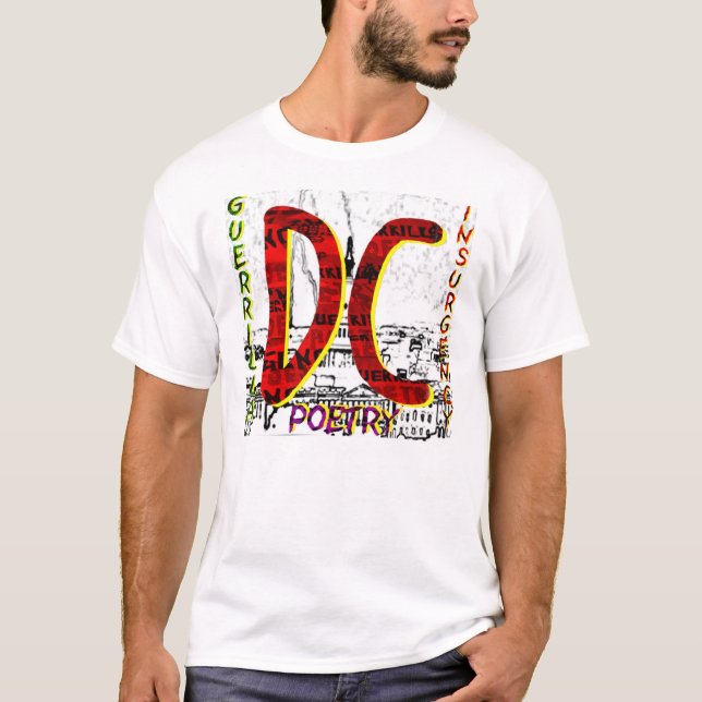 DC GUERRILLA POETS LIGHTNING ON THE CAPITOL T-Shirt (Front)