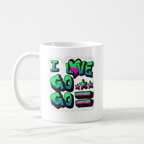 Dc I Love Go_Go Music For Kids And Adults  Coffee Mug