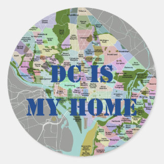 DC IS MY HOME Sticker