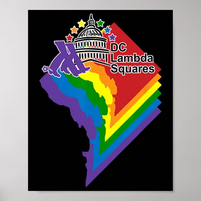 Dc Lambda Squares Apparel  Poster (Front)