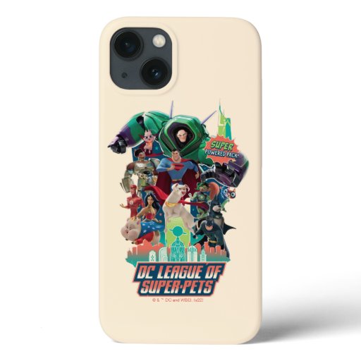 DC League of Super-Pets Battle for Metropolis iPhone 13 Case