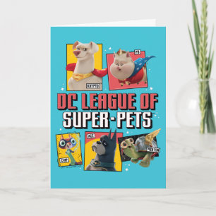 DC League of Super-Pets Character Panels Card