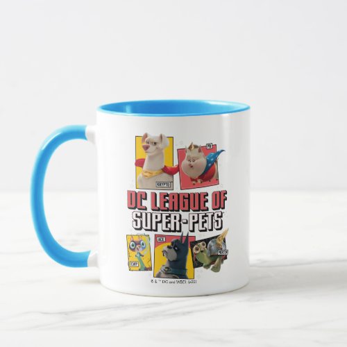 DC League of Super_Pets Character Panels Mug