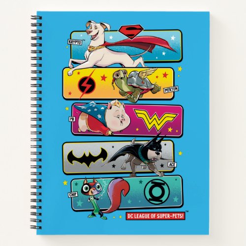 DC League of Super_Pets Panels Notebook