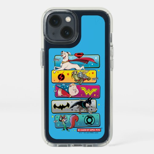 DC League of Super_Pets Panels Speck iPhone 13 Case