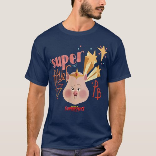 DC League Of Super_Pets PB Super Power Pig Poster  T_Shirt