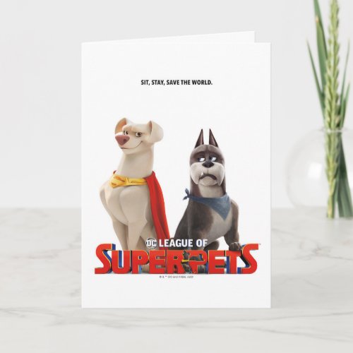 DC League of Super_Pets Theatrical Art Card