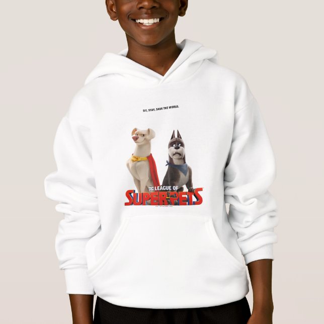 DC League of Super-Pets Theatrical Art Hoodie (Front)