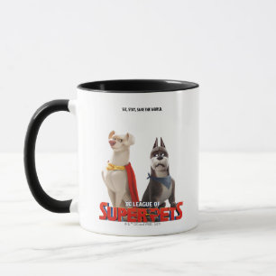 DC League of Super-Pets Theatrical Art Mug