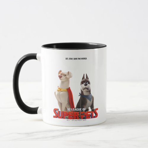 DC League of Super_Pets Theatrical Art Mug