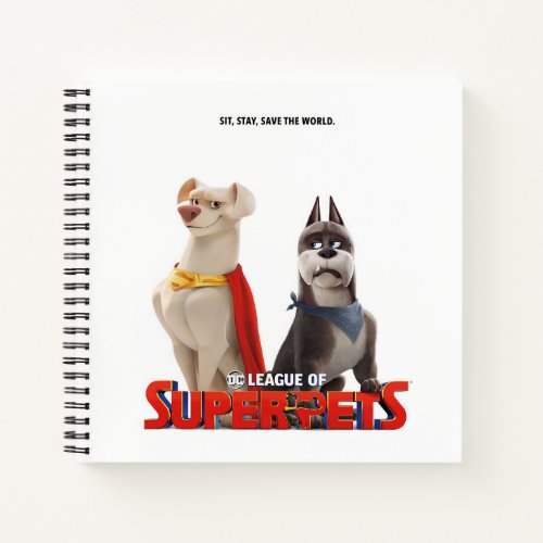 DC League of Super_Pets Theatrical Art Notebook