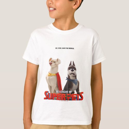 DC League of Super_Pets Theatrical Art T_Shirt