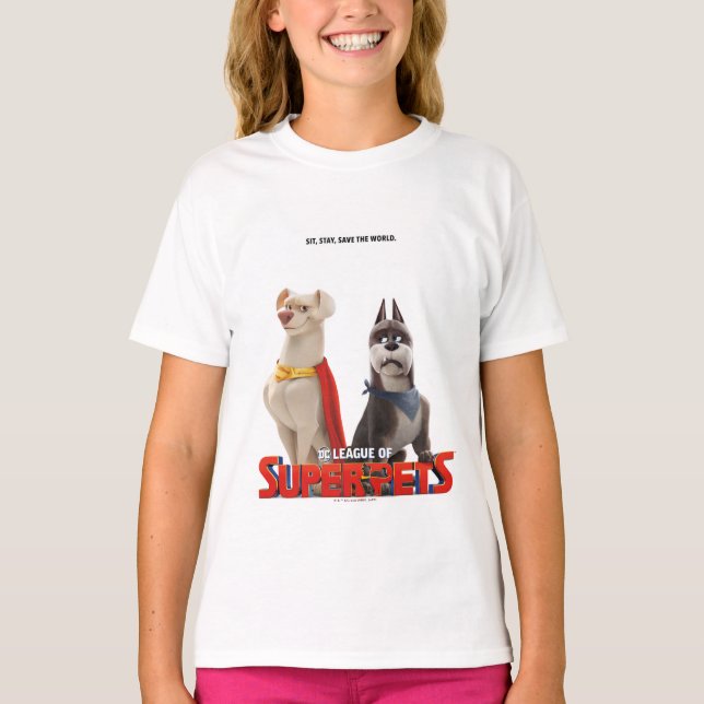 DC League of Super-Pets Theatrical Art T-Shirt (Front)