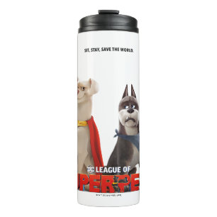 DC League of Super-Pets Theatrical Art Thermal Tumbler