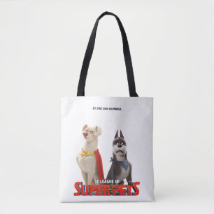 DC League of Super-Pets Theatrical Art Tote Bag