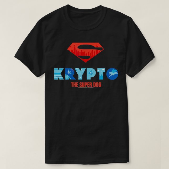 DC League of SuperPets Krypto the Super Dog  T-Shirt (Design Front)