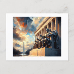 DC Lincoln Memorial, Postcard