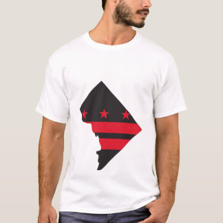 DC map & flag 02 T-Shirt