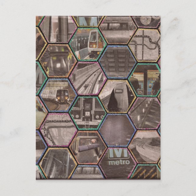 DC Metro Postcard (Front)