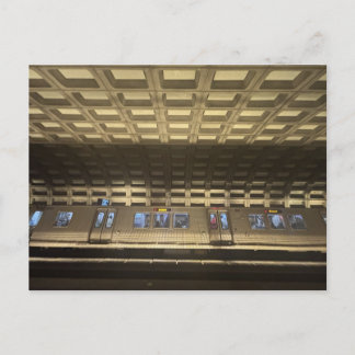 DC Metro Train Postcard