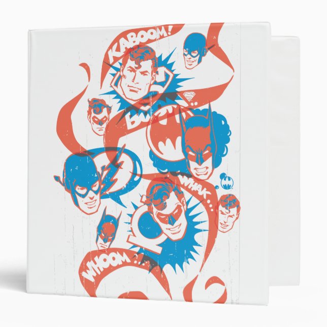 DC Originals - Logo Burst 3 Ring Binder (Front/Inside)