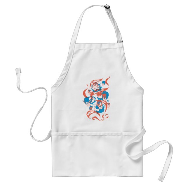 DC Originals - Logo Burst Adult Apron (Front)