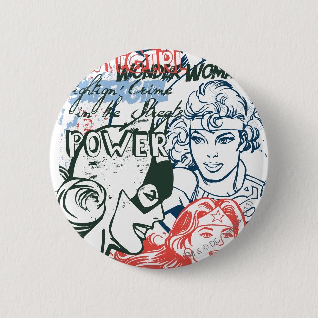 DC Originals - Spaced Out Button (Front)