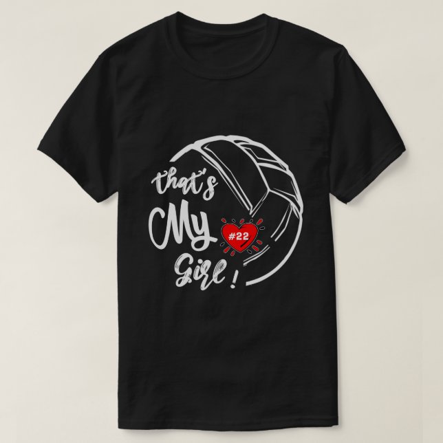 DC Personalized Volleyball Shirt, Volleyball Mom T-Shirt (Design Front)
