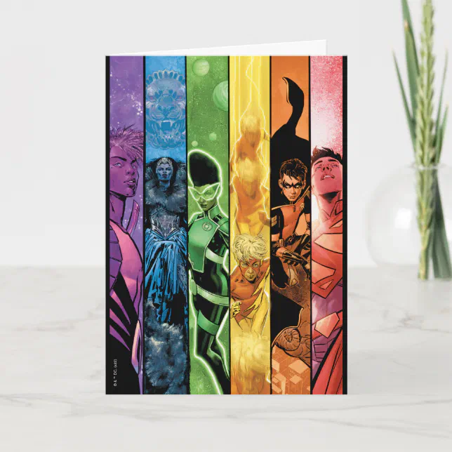 DC Pride Comic Cover 2022 Card | Zazzle