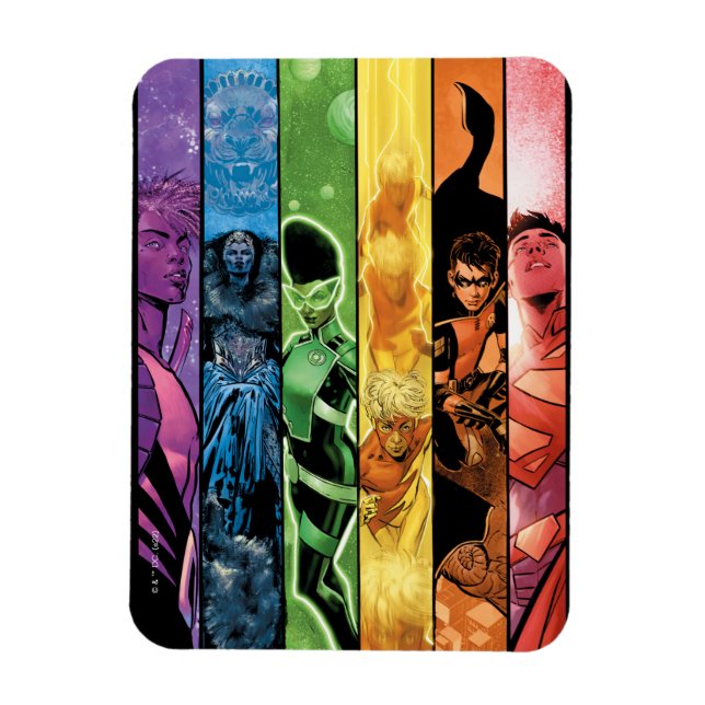 DC Pride Comic Cover 2022 Magnet (Vertical)