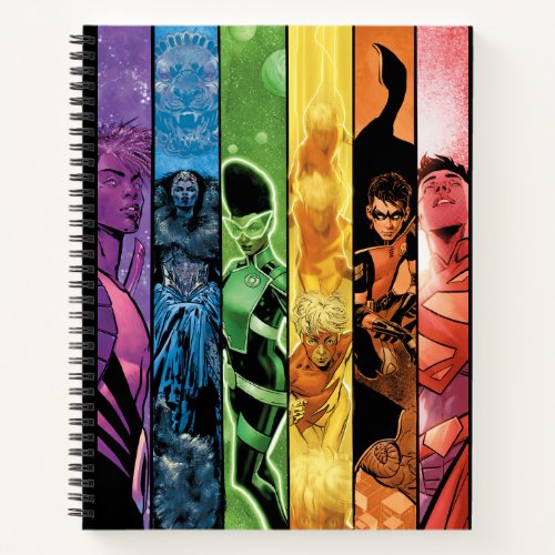 DC Pride Comic Cover 2022 Notebook