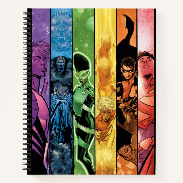 DC Pride Comic Cover 2022 Notebook (Front)
