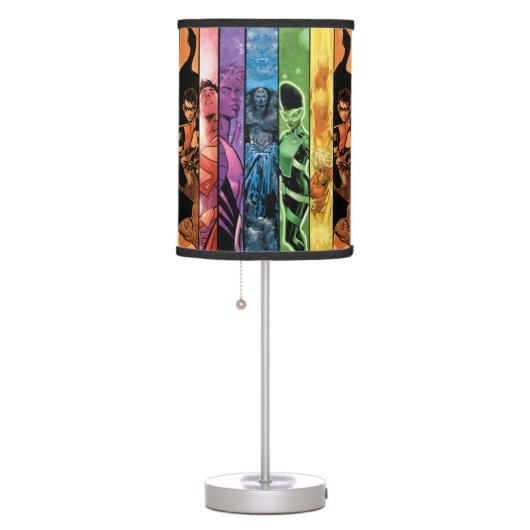DC Pride Comic Cover 2022 Table Lamp (Right)