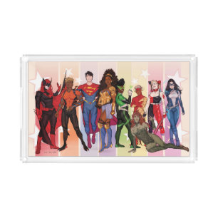 DC Pride Comic Cover 2022 Variant Acrylic Tray