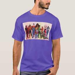 DC Pride Comic Cover 2022 Variant T-Shirt