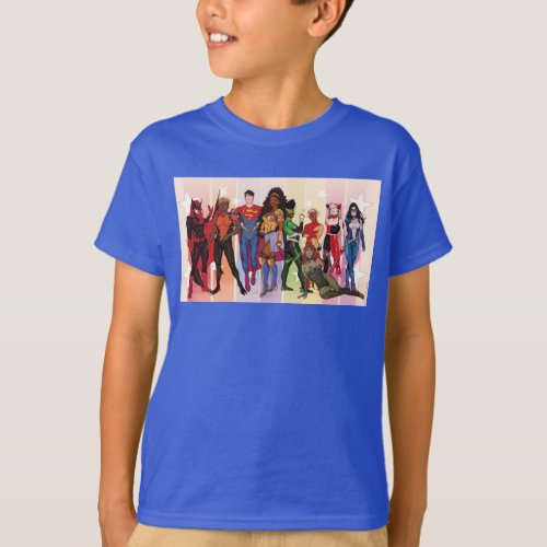 DC Pride Comic Cover 2022 Variant T_Shirt